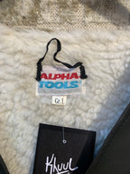 Alpha Tools Sherpa-Lined Leather Vest
