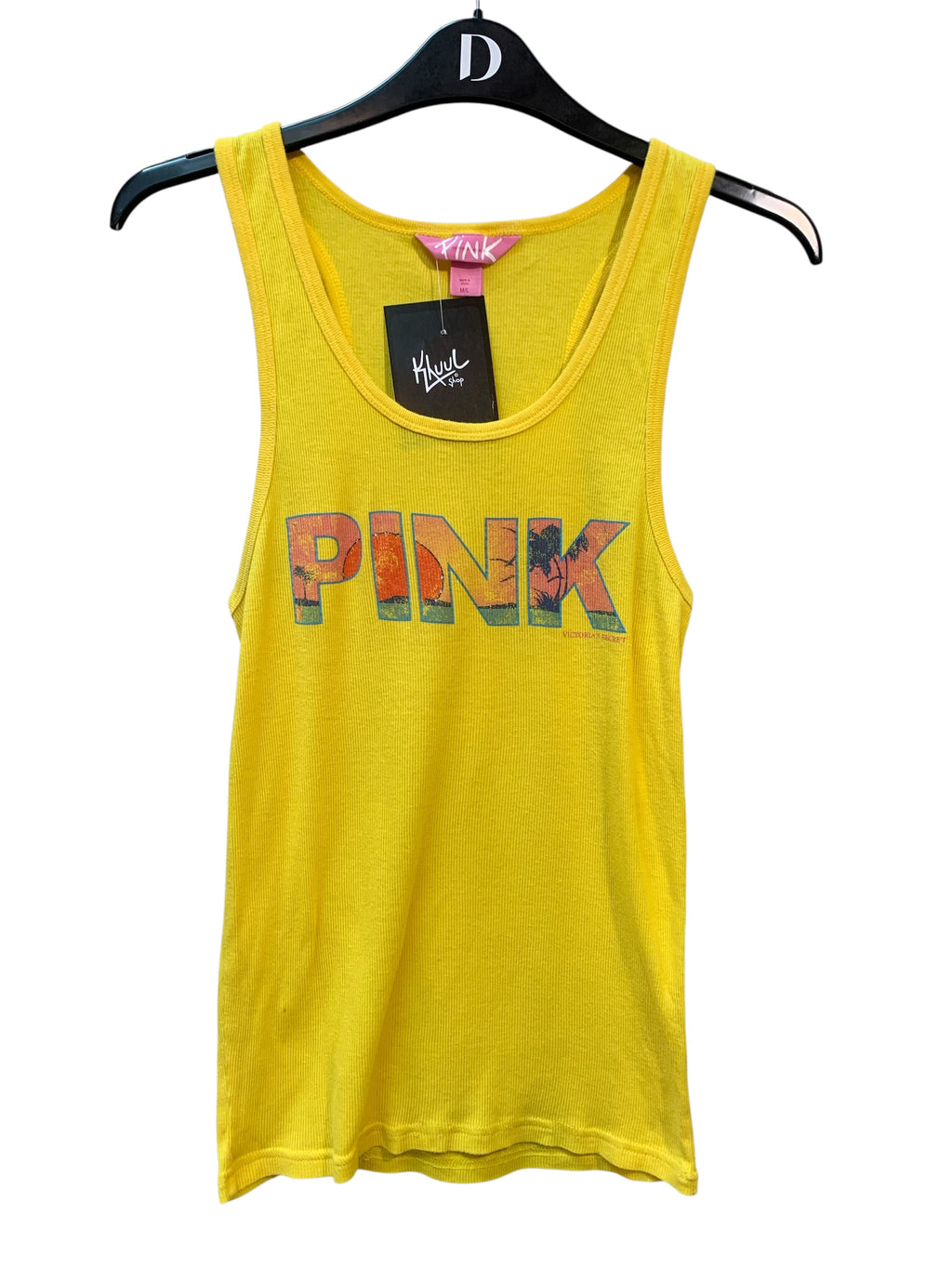 Victoria's Secret PINK Sunset Ribbed Tank