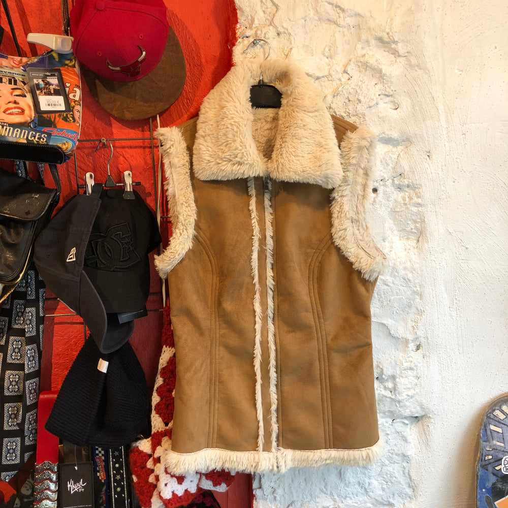 Y2K Faux Fur Vest