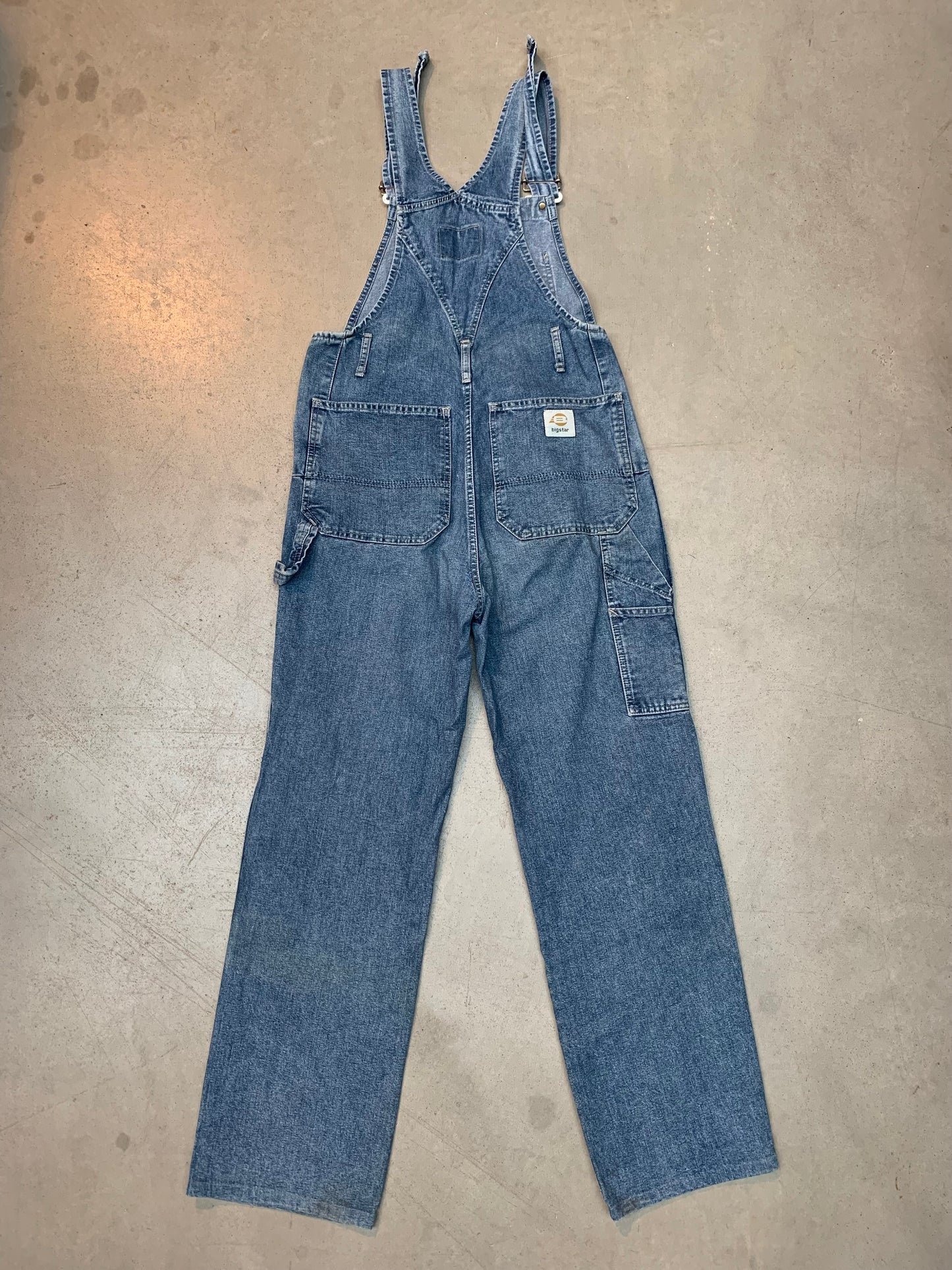 Vintage Big Star Women's Denim Overalls Jumpsuit