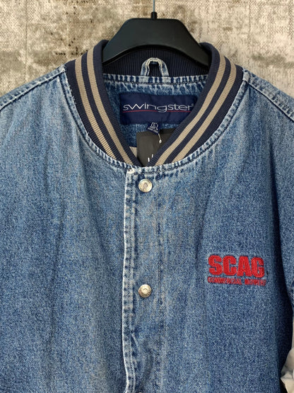 Men's Vintage Swingster Denim College Jacket