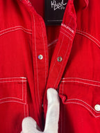 Men's Vintage Levi Strauss Red Western Shirt