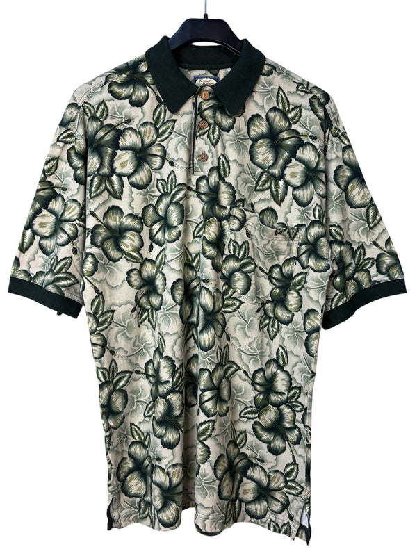 Tommy Bahama Hawaiian Hibiscus Polo