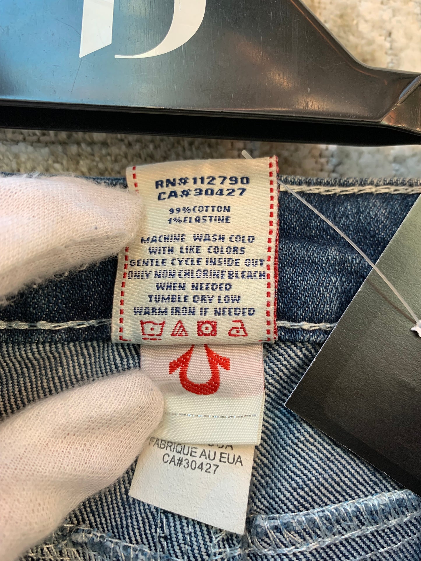 True Religion Straight Leg Jeans