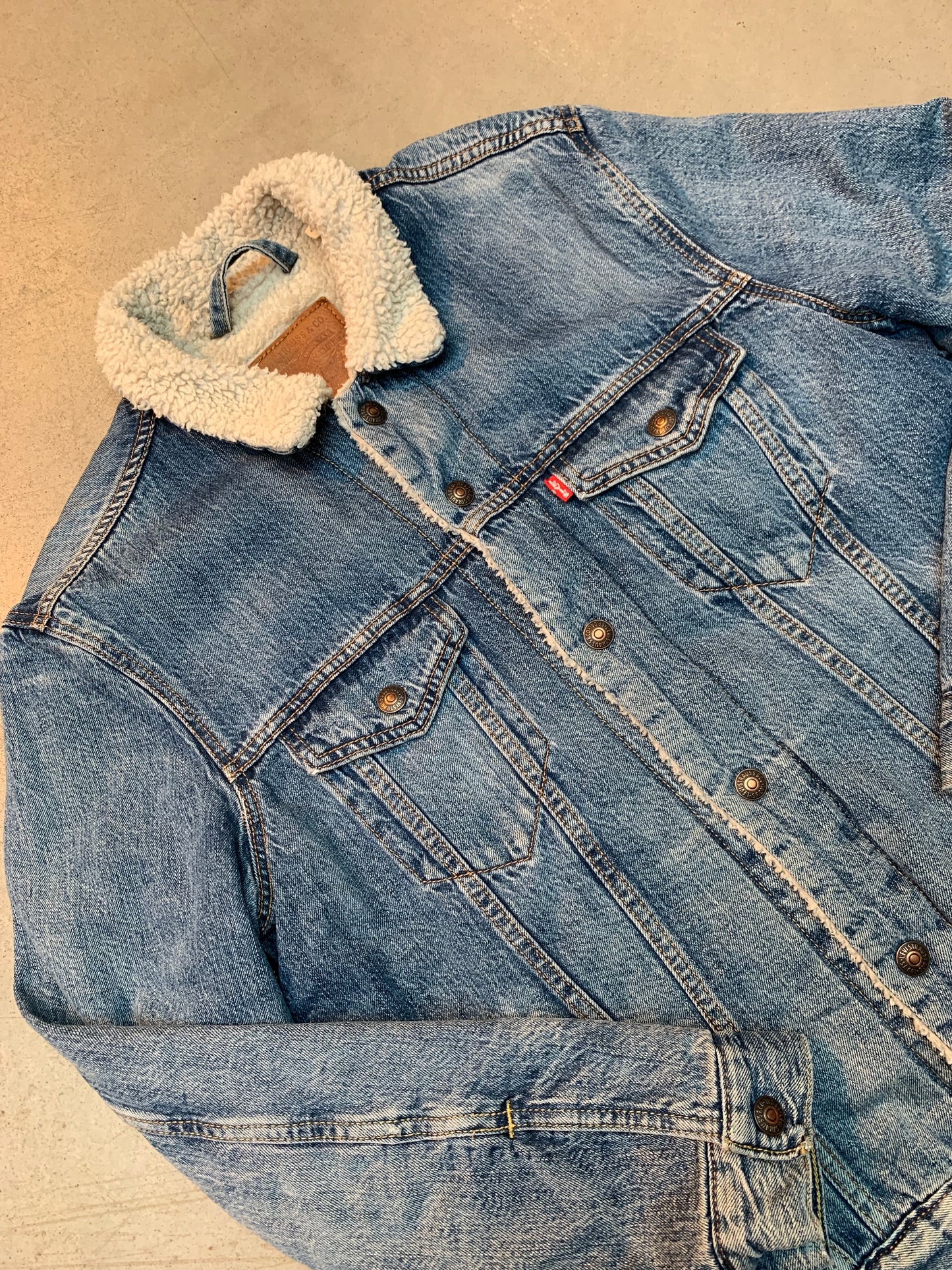 Vintage Mens Levis Strauss Denim Jacket