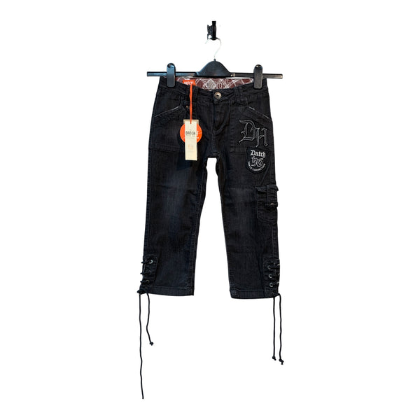 Datch Y2K Cropped Cargo Denim Capris