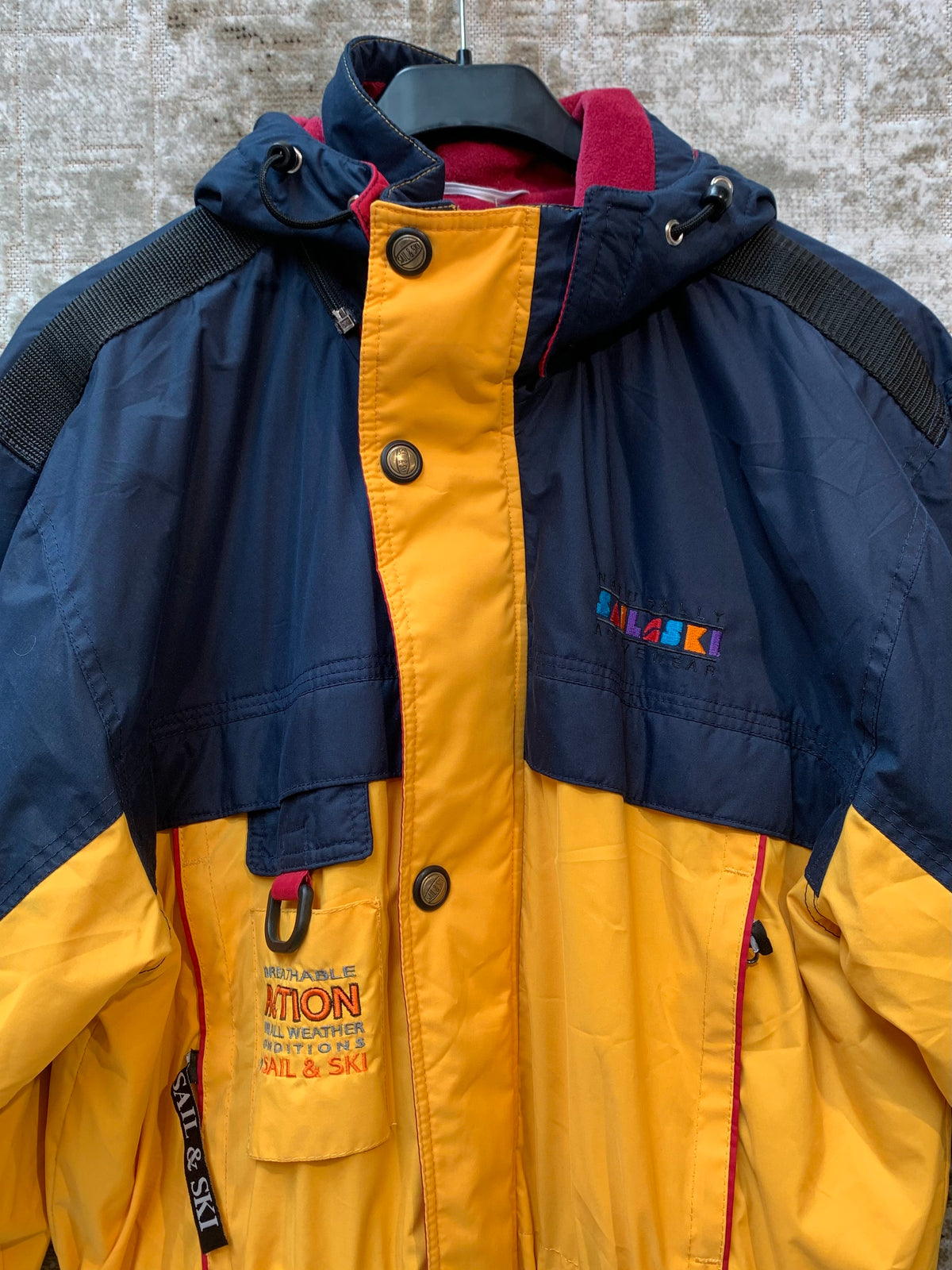Sail & Ski Vintage Hooded Sailing Jacket