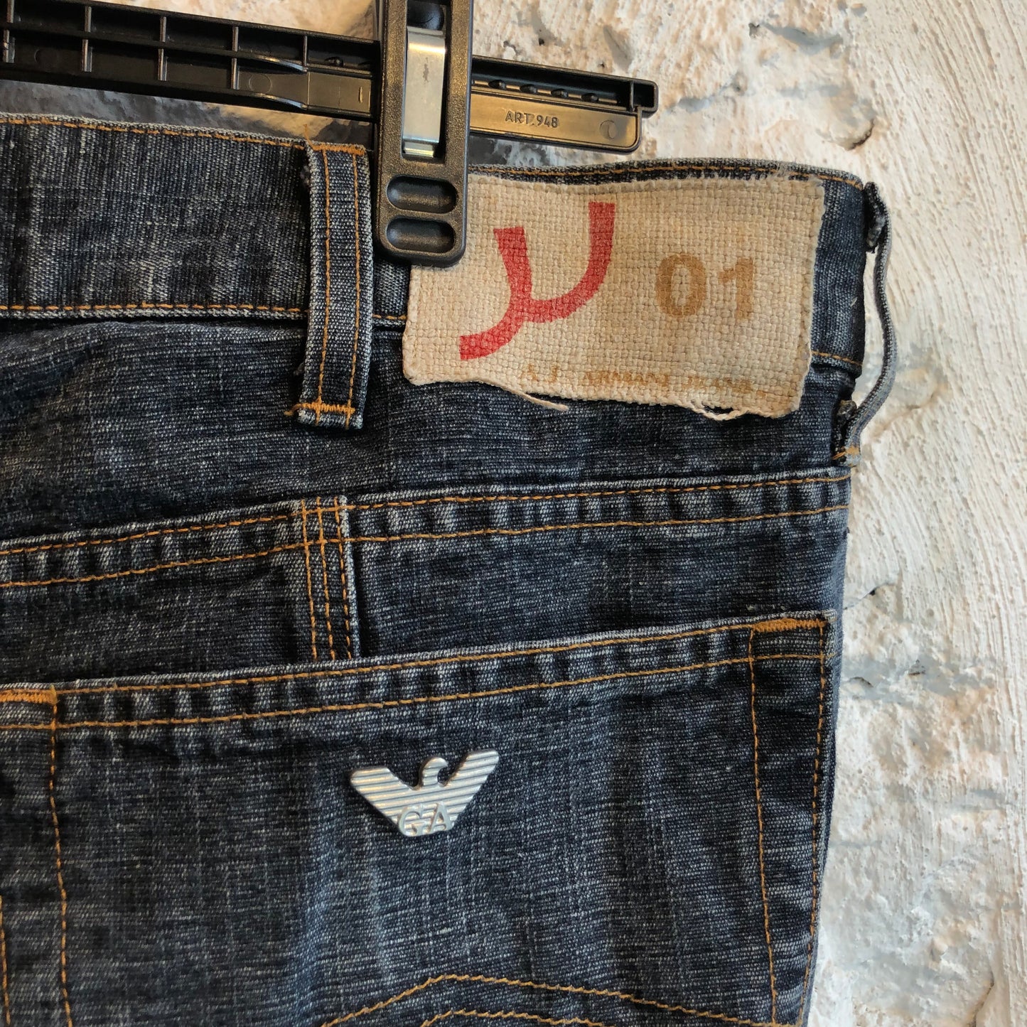 Y2K Baggy Armani Jeans