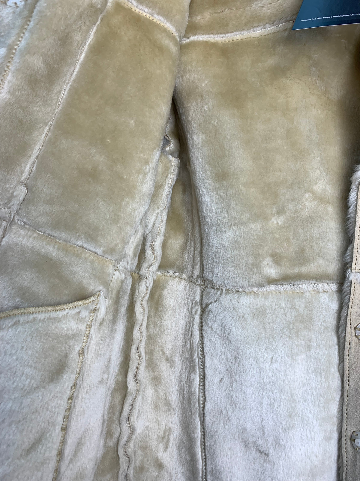 Y2K Shearling-Style Suede Jacket