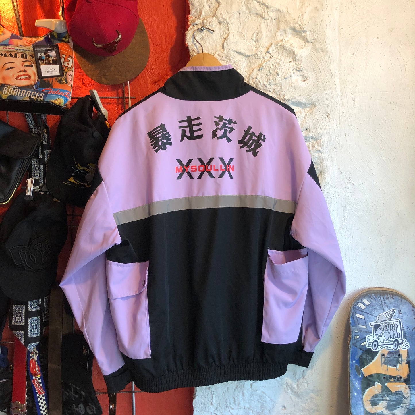 Y2K Printed Bomber