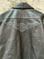 Harley-Davidson Leather Bomber Jacket