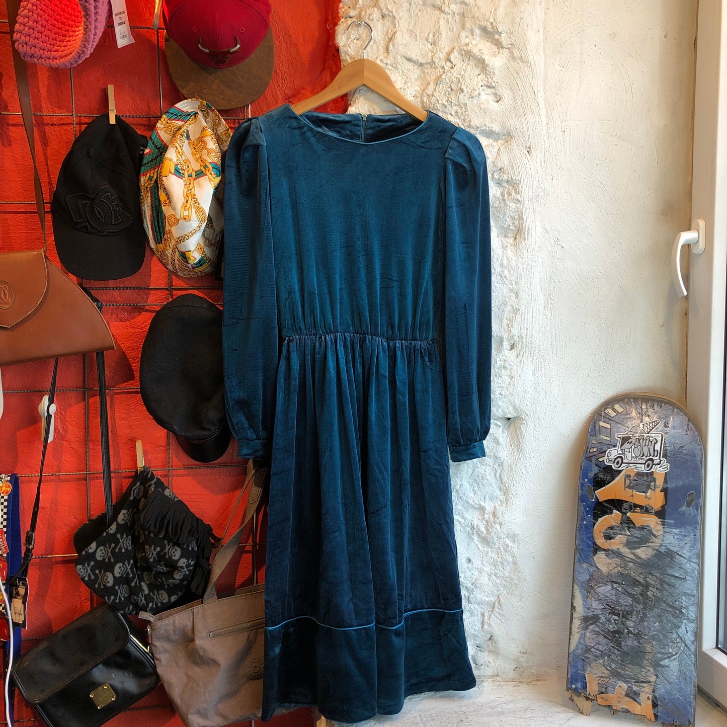 Vintage Velvet Dress