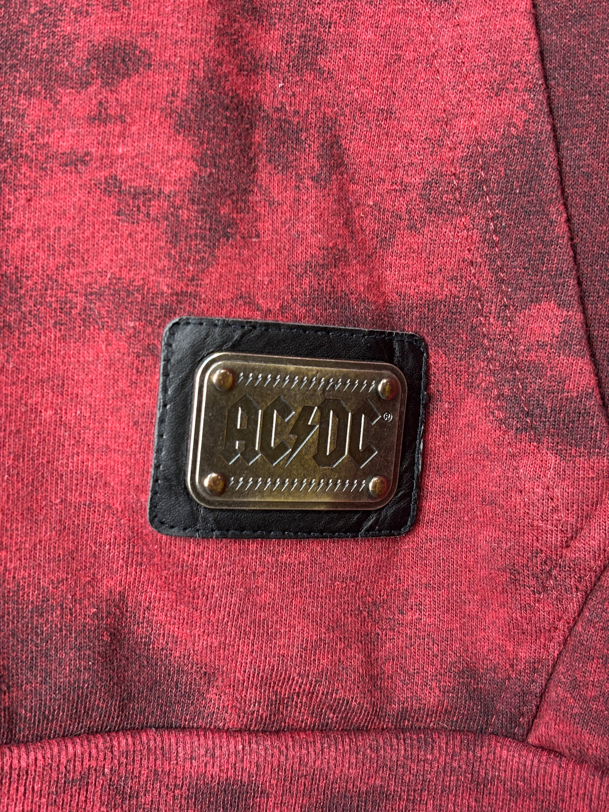 AC/DC Signature Collection Washed Hoodie