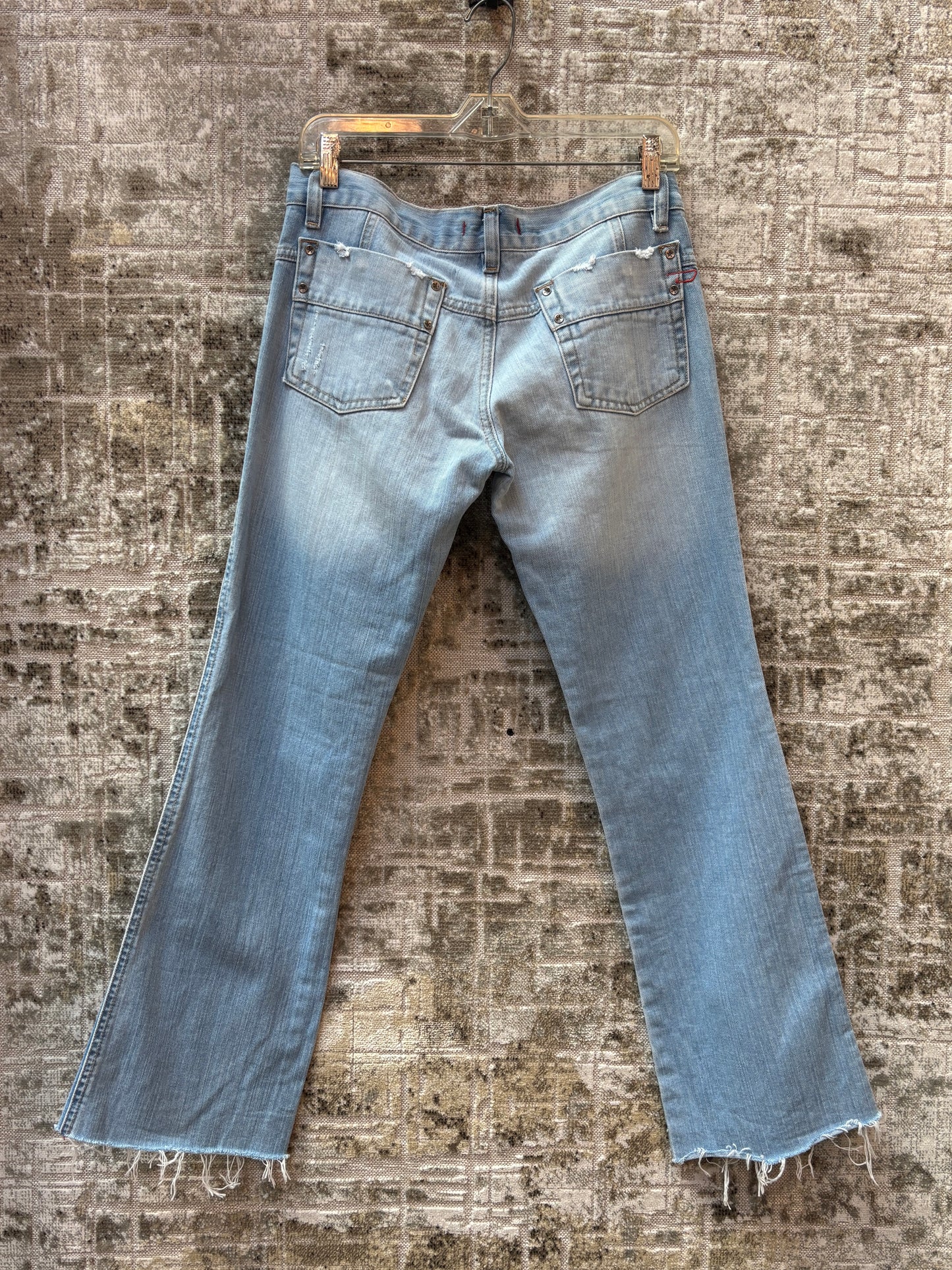 Diesel Distressed Bootcut Jeans