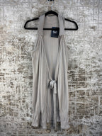 Womens Y2K Cop Copine Gray Knit Cardigan