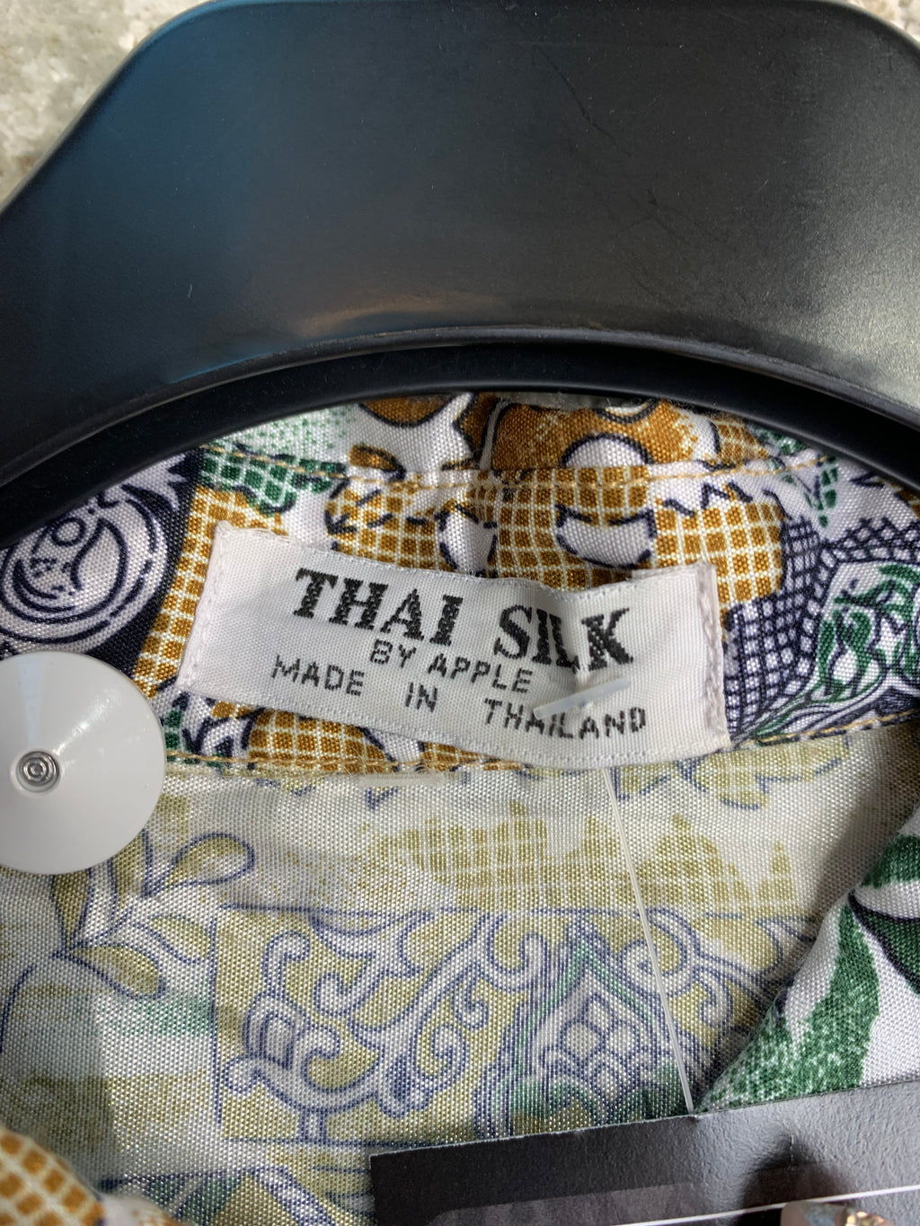 Thai Silk by Apple Abstract Print Shirt