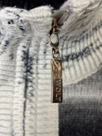 Club Wolt Y2K Ombre Quarter-Zip Knit
