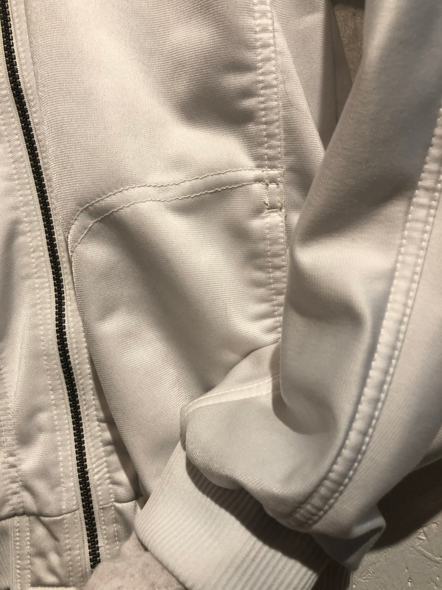 Nike White Track Jacket