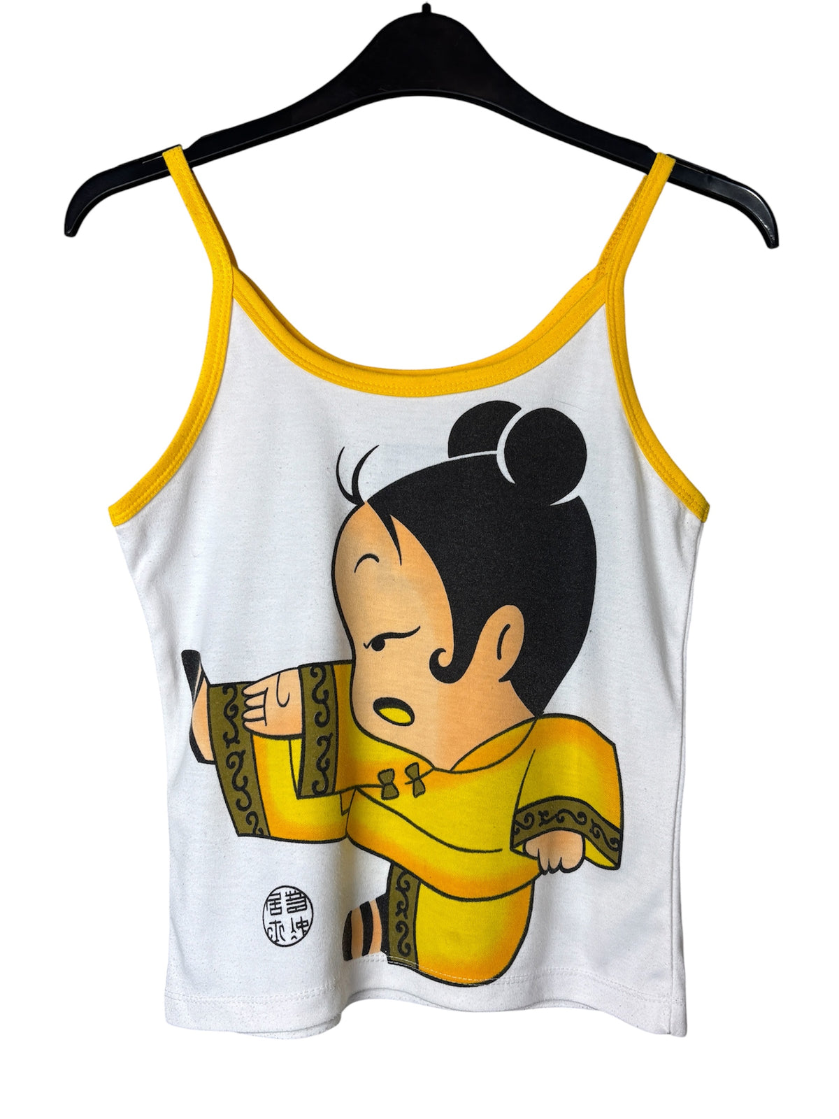 Y2K Kung Fu Cartoon Cami Top