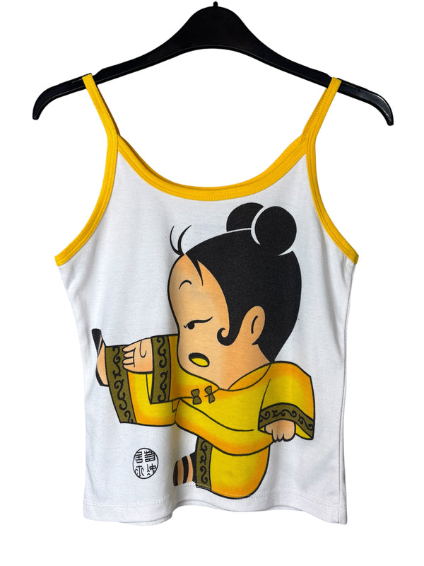 Y2K Kung Fu Cartoon Cami Top