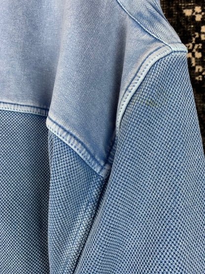 Men’s Vintage Engbers Blue 3XL Longsleeve Polo Jumper