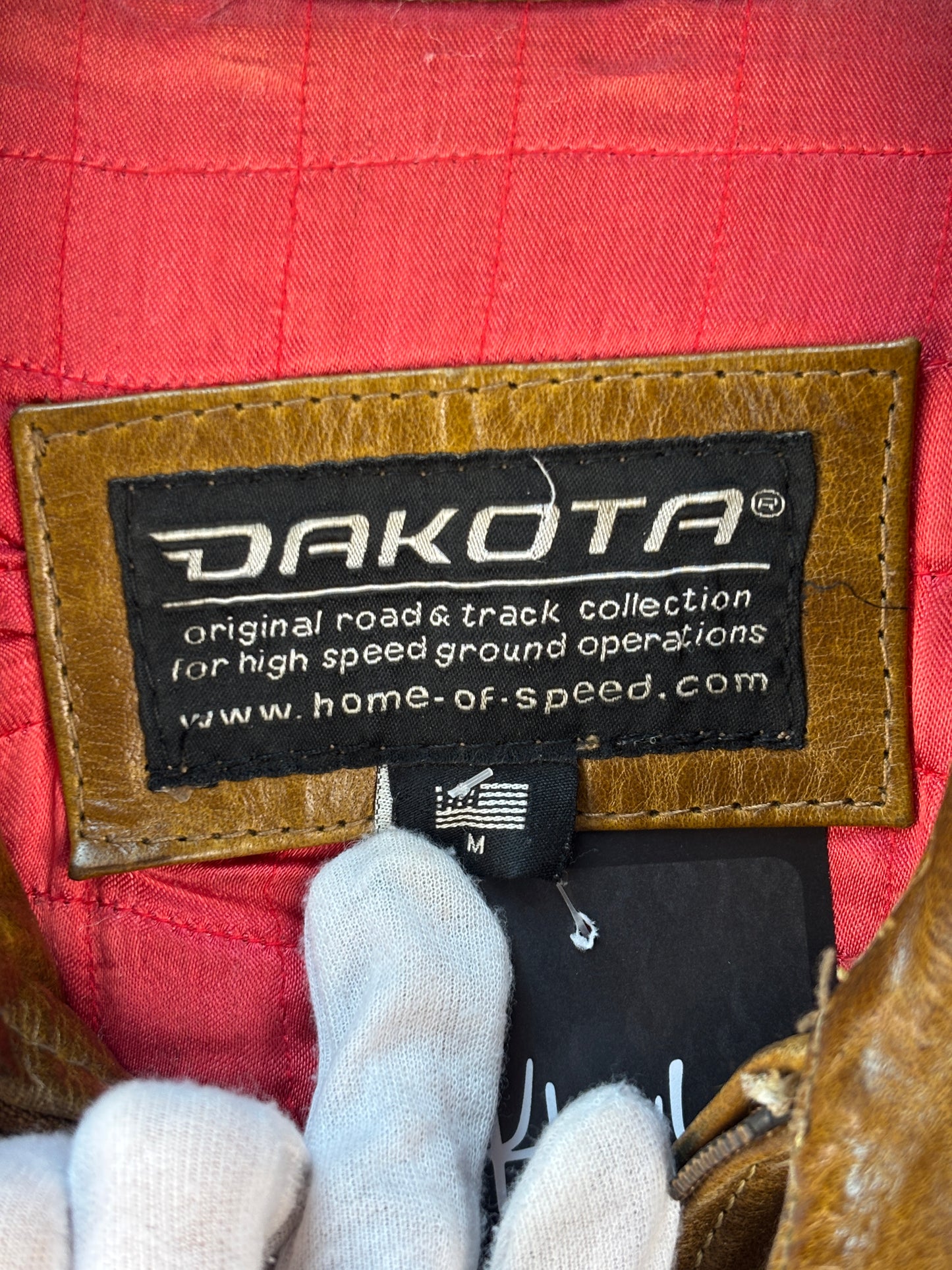 Men's Vintage Dakota Brown Leather Jacket