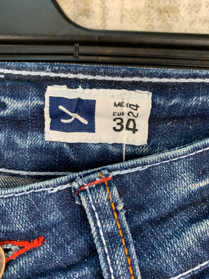 Women's Y2K Hello Kitty Embroidered Bootcut Jeans