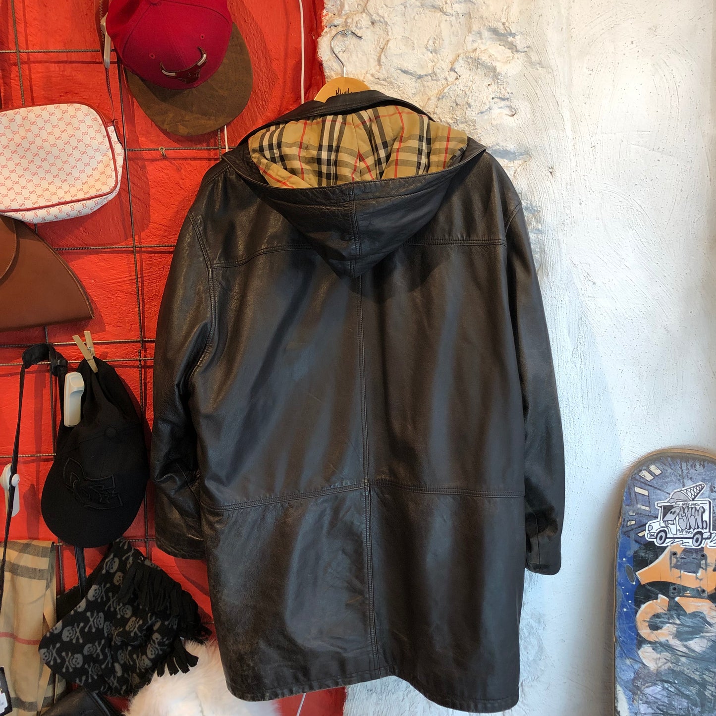 Burberry Leather Jacket