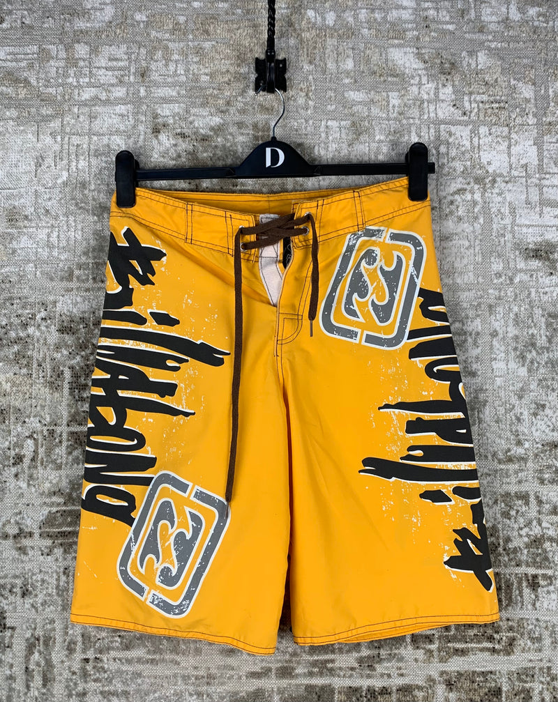 Men's Y2K Billabong Orange Surf Shorts
