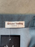 Mens Y2K Gondel Trading Tribal Button Up T-Shirt