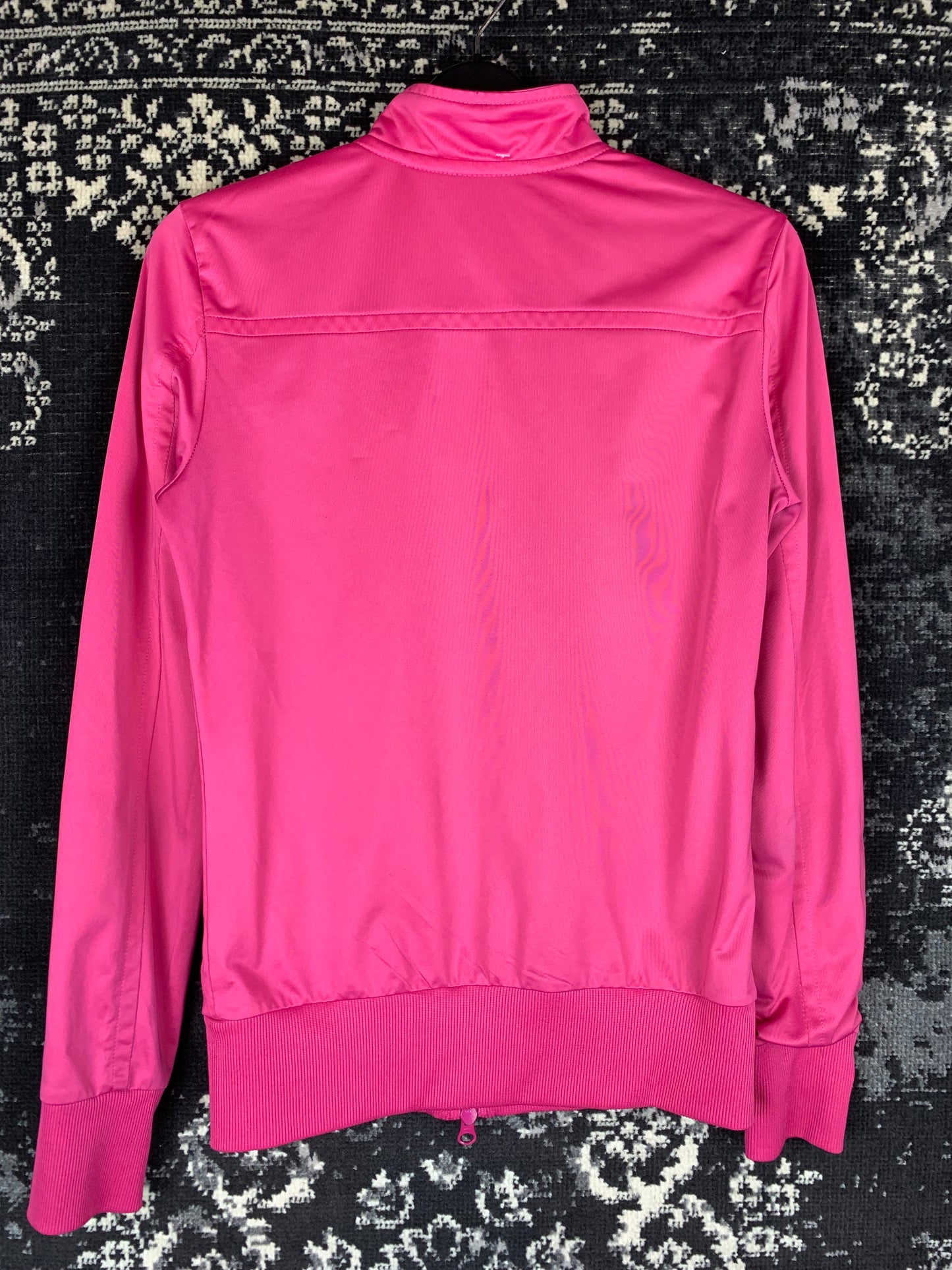 Womens Pink Full Zip Nike Track Jacket