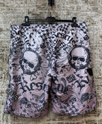 RSQ Rescue Sport Skull Print Board Shorts