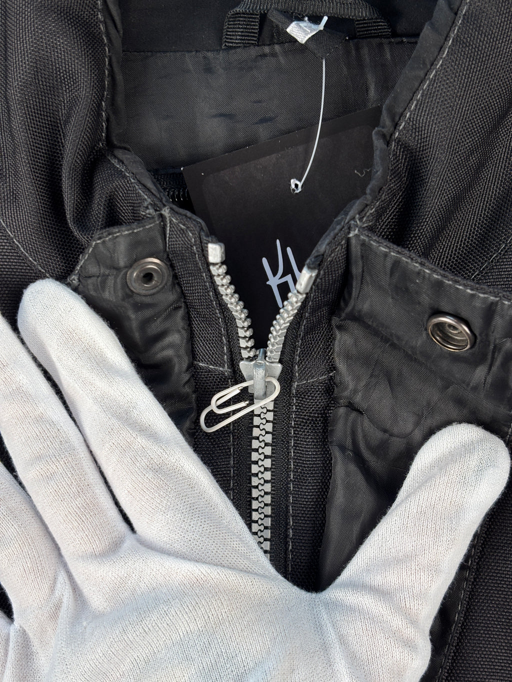 Men's Vintage Black Worker Jacket
