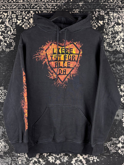 Rammstein "Liebe ist Für Alle Da" Unisex Black Graphic Hoodie