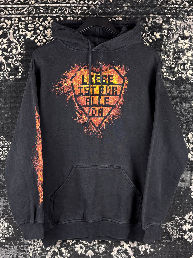 Rammstein "Liebe ist Für Alle Da" Unisex Black Graphic Hoodie