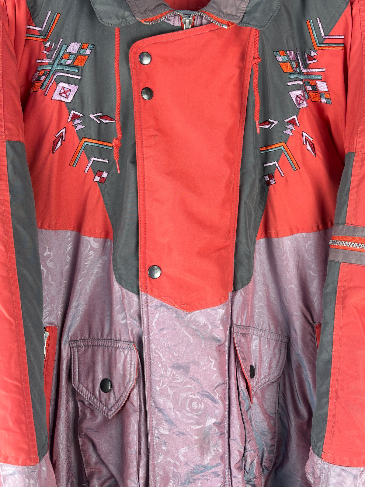 Vintage Y2K Powder Peak Oversized Unisex Ski Jacket