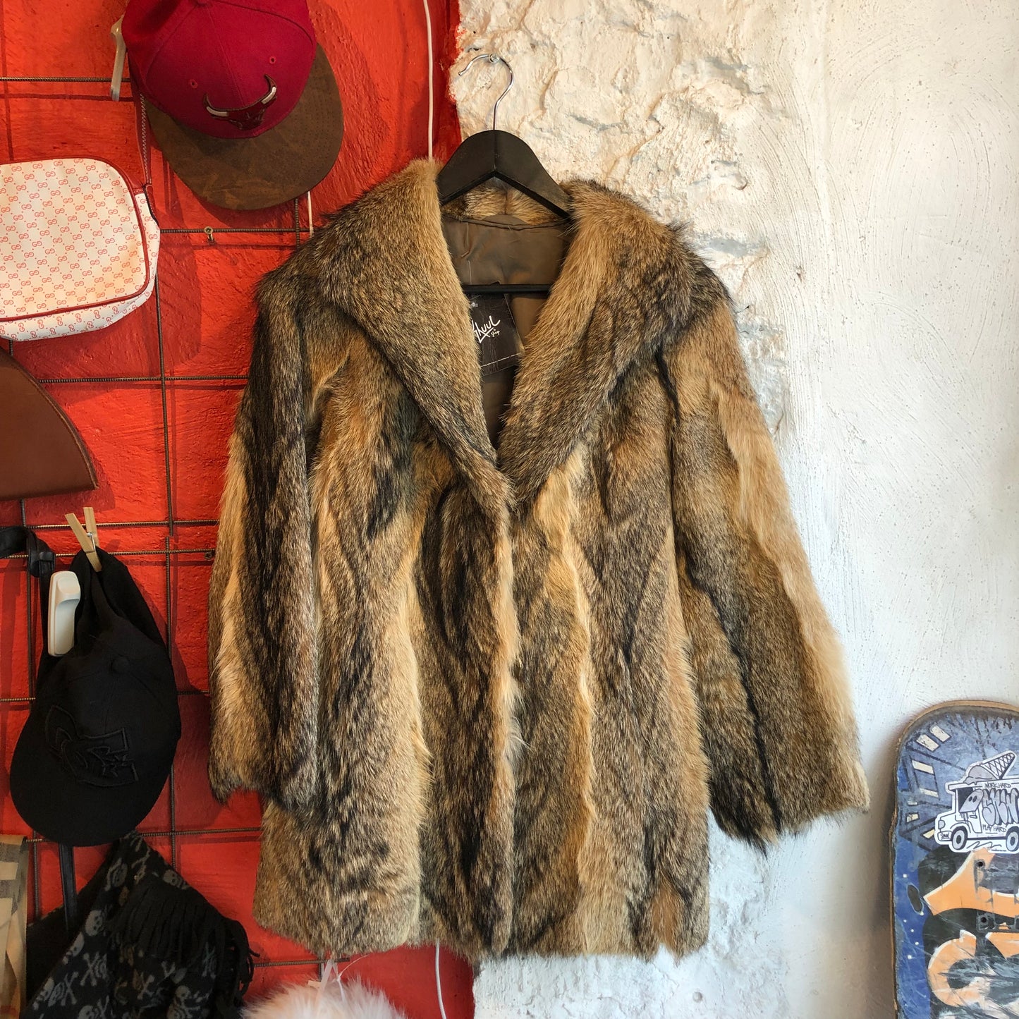 Wolf Fur Coat