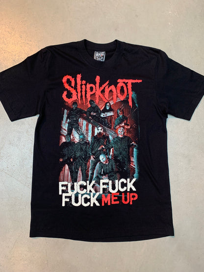 Slipknot "Fuck Fuck Fuck Me Up" Graphic Band T-Shirt