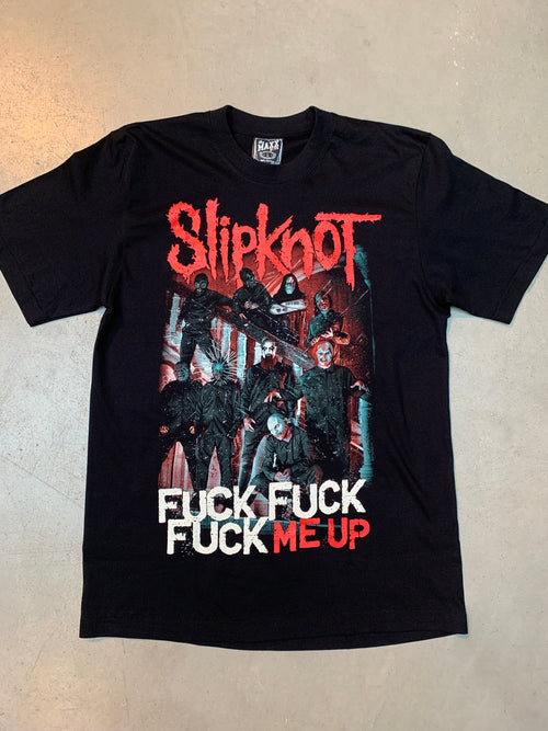 Slipknot "Fuck Fuck Fuck Me Up" Graphic Band T-Shirt