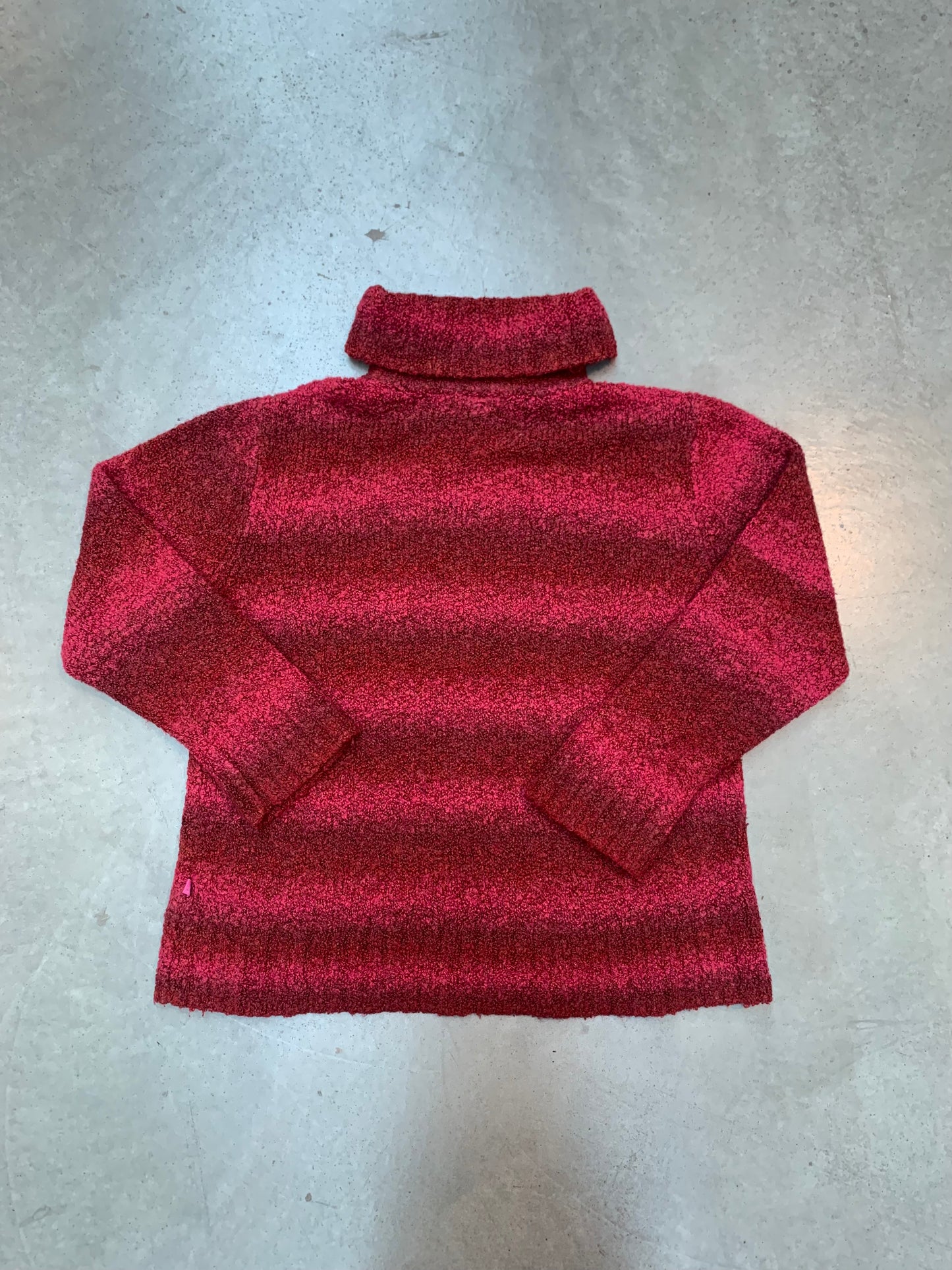 Marled Red Turtleneck Sweater Women’s XL