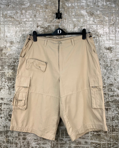 Men's Vintage Beige Cargo Shorts
