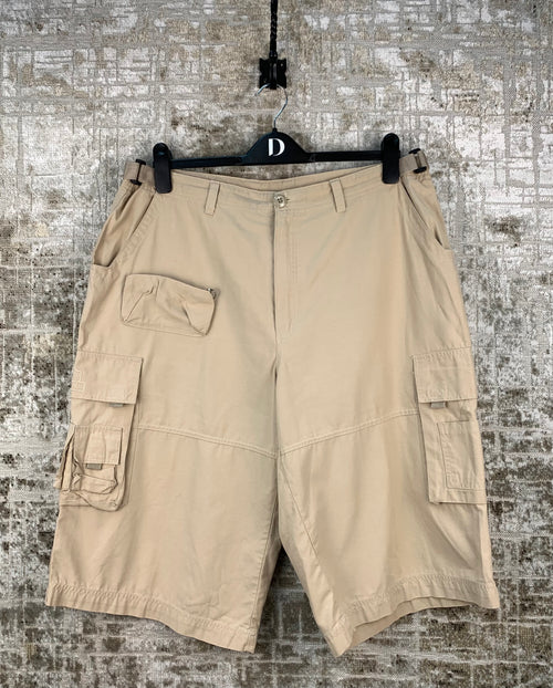 Men's Vintage Beige Cargo Shorts
