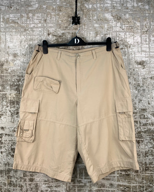 Men's Vintage Beige Cargo Shorts