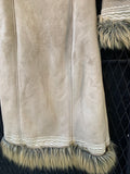 Womens Y2K Fur Coat