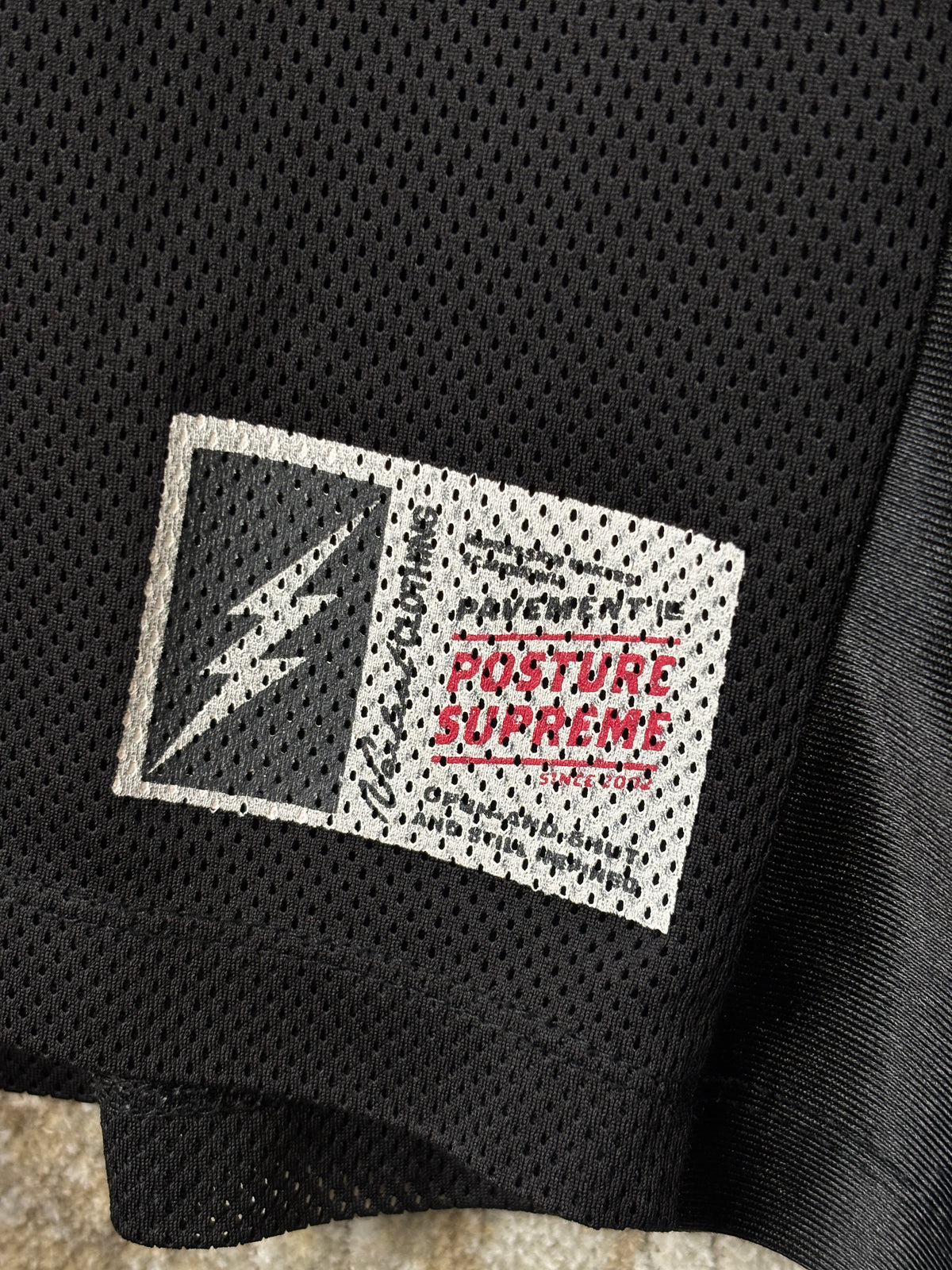 Vailent Clothing Posture Supreme Basketball Jersey