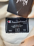 Champion Beige Hoodie Sweatshirt