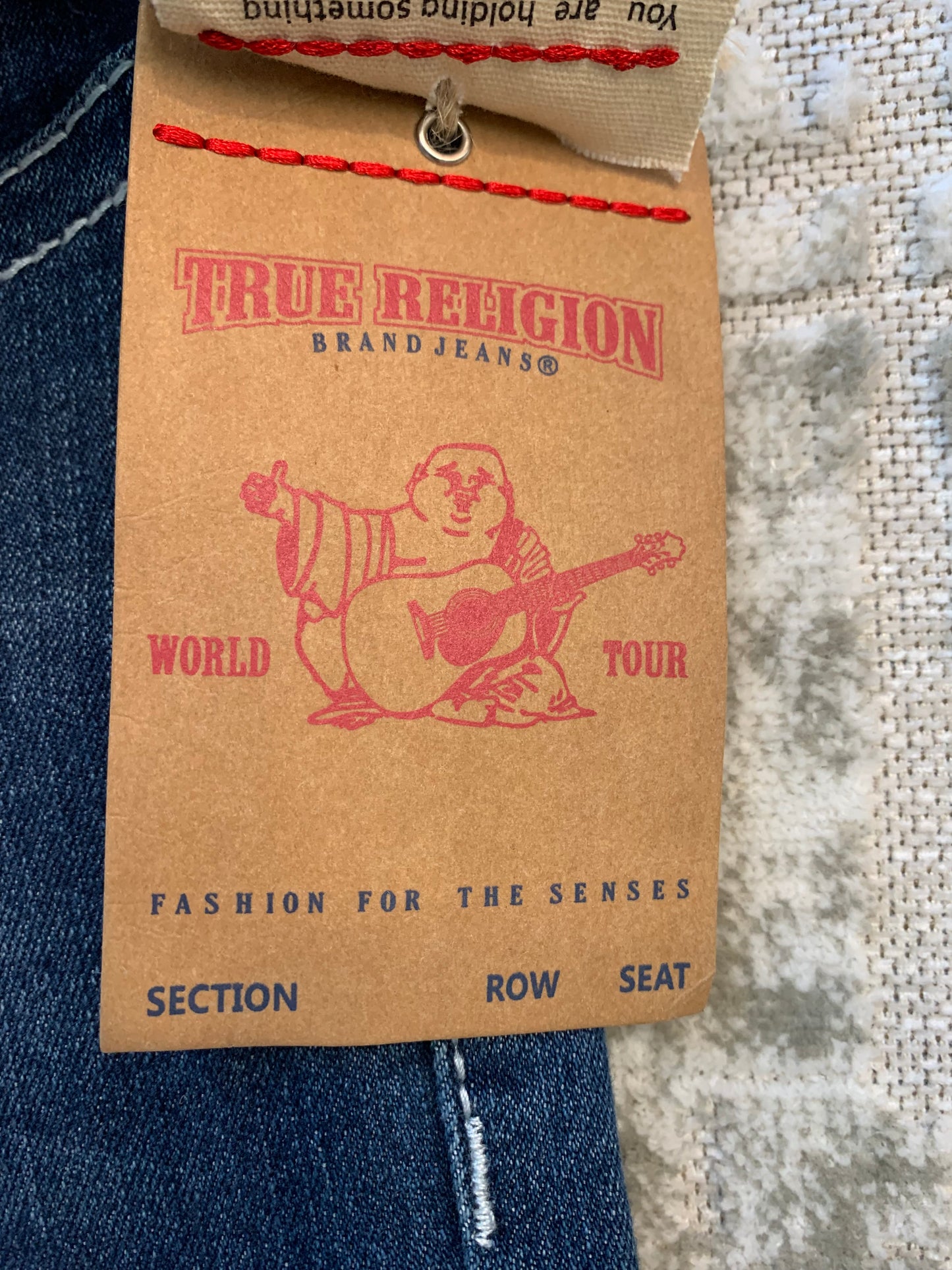 True Religion Straight Leg Jeans