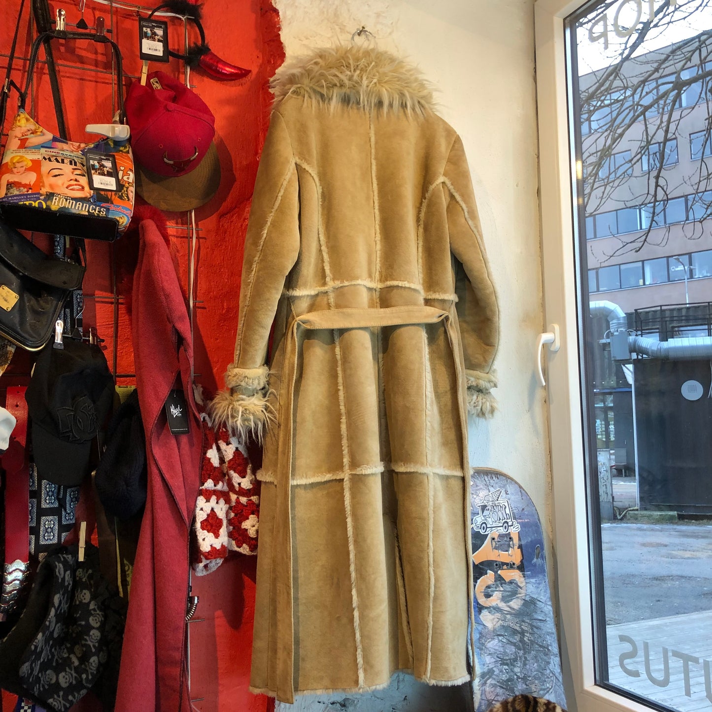 Vintage Y2K Faux Fur Coat