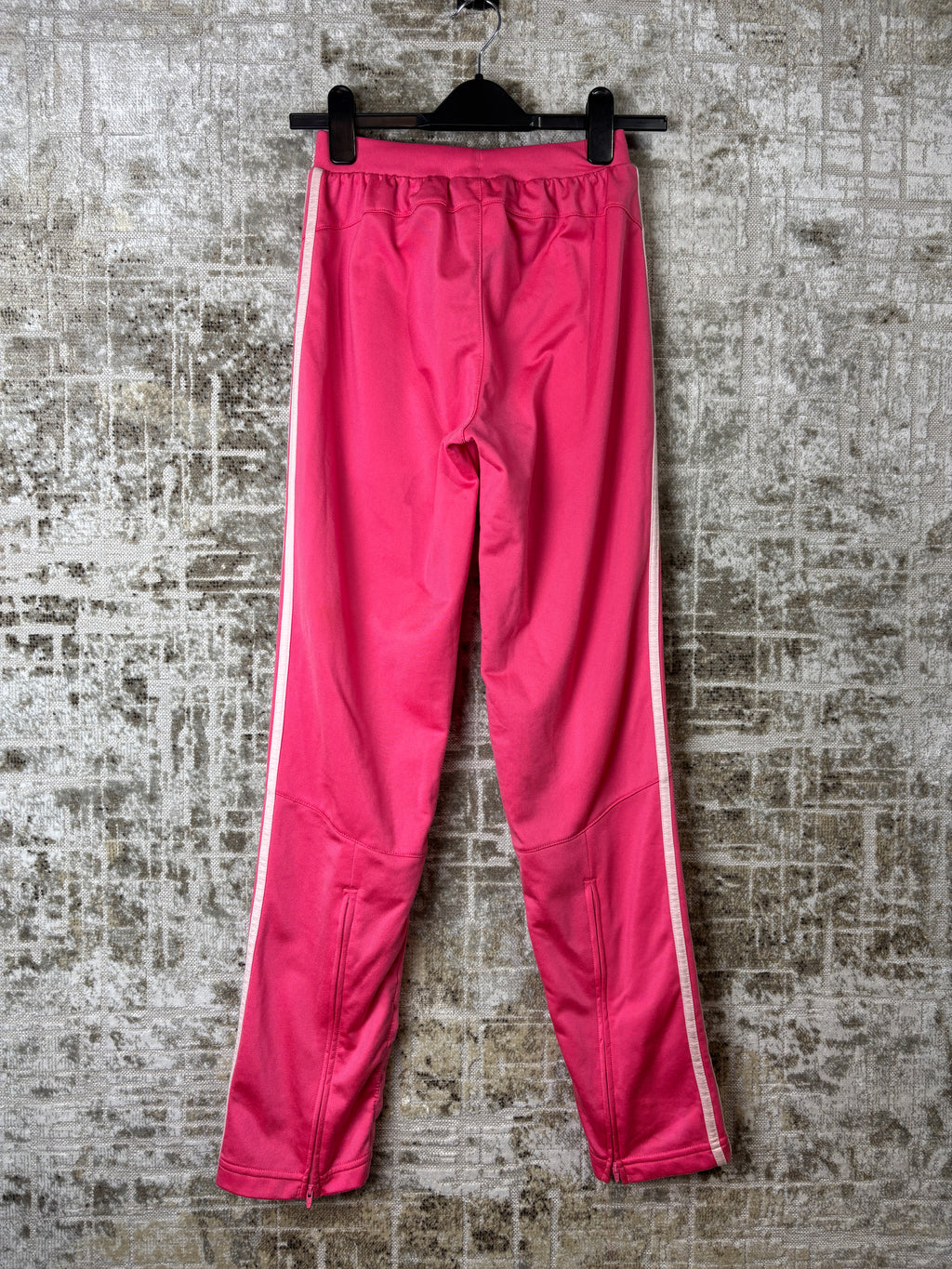 Adidas Pink 3-Stripes Track Pants