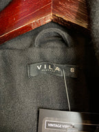 Vila Clothes Double-Breasted Peacoat